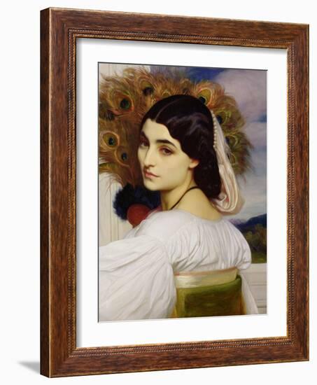 Pavonia, 1859-Frederick Leighton-Framed Giclee Print