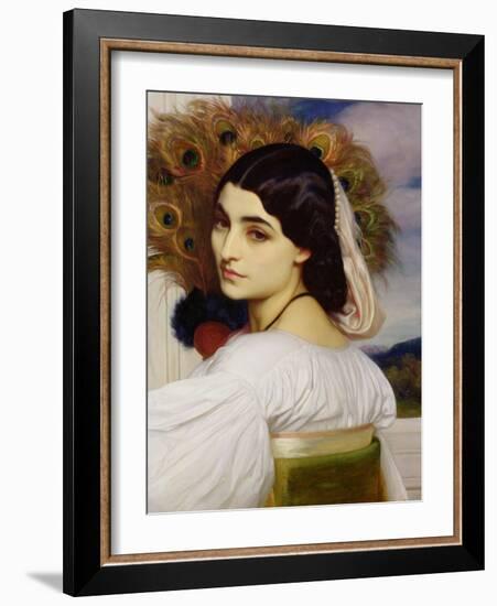 Pavonia, 1859-Frederick Leighton-Framed Giclee Print