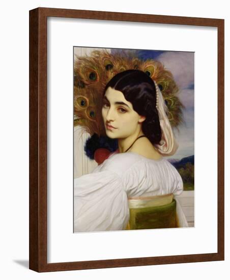 Pavonia, 1859-Frederick Leighton-Framed Giclee Print