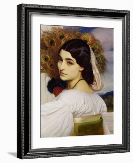 Pavonia, 1859-Frederick Leighton-Framed Giclee Print