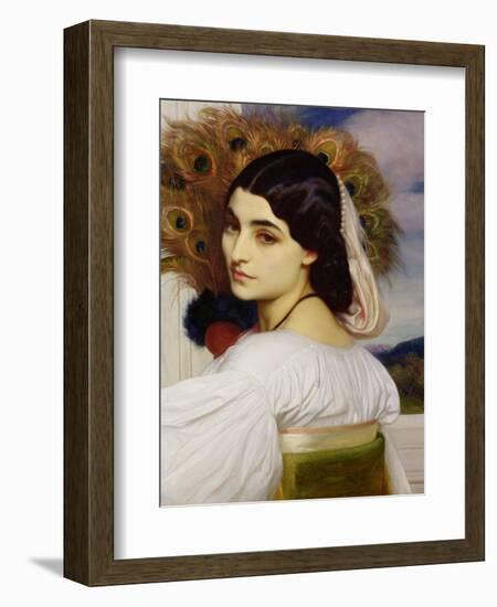 Pavonia, 1859-Frederick Leighton-Framed Giclee Print