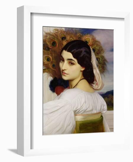 Pavonia, 1859-Frederick Leighton-Framed Giclee Print