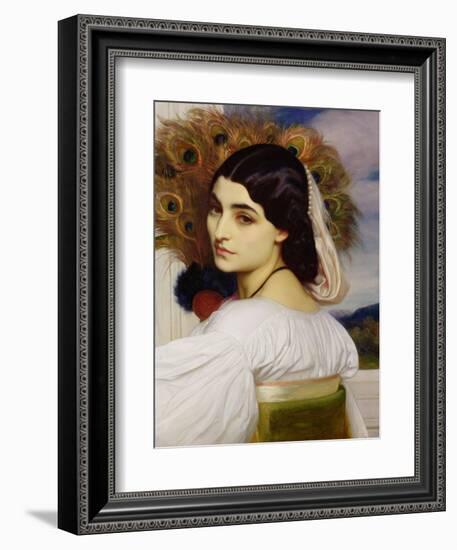 Pavonia, 1859-Frederick Leighton-Framed Giclee Print