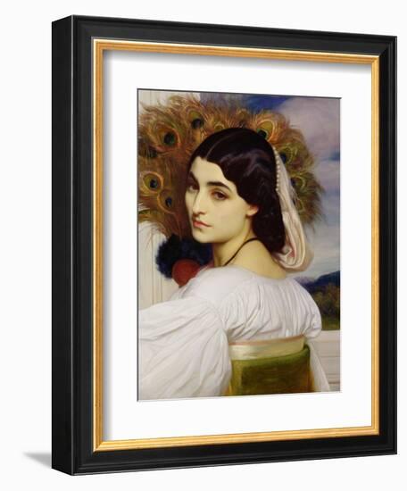 Pavonia, 1859-Frederick Leighton-Framed Giclee Print