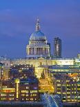 St Paul's Cathedral at night, London-Pawel Libera-Premier Image Canvas