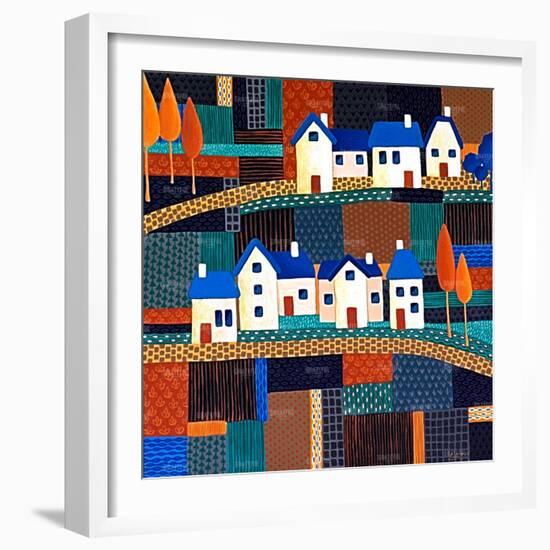 Pawlet Village-Lisa Frances Judd-Framed Art Print