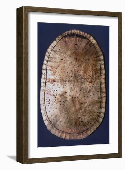 Pawnee buckskin chart of the night sky-Werner Forman-Framed Giclee Print