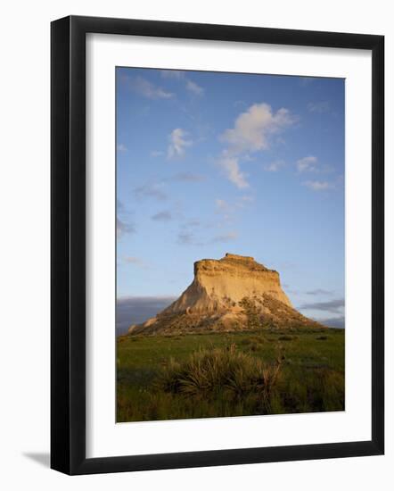 Pawnee Butte, Pawnee National Grassland, Colorado, United States of America, North America-James Hager-Framed Photographic Print