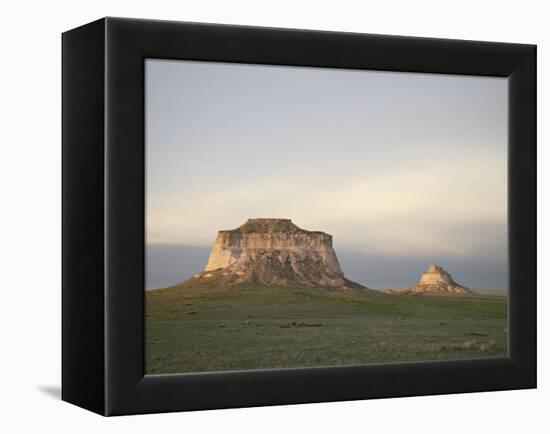 Pawnee Buttes, Pawnee National Grassland, Colorado, United States of America, North America-James Hager-Framed Premier Image Canvas