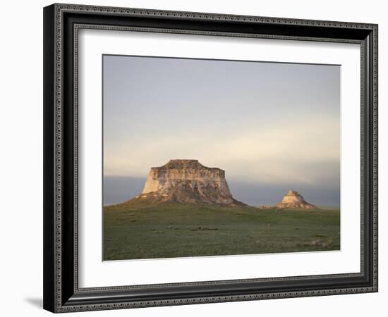 Pawnee Buttes, Pawnee National Grassland, Colorado, United States of America, North America-James Hager-Framed Photographic Print