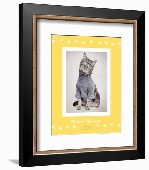 Paws Delaney-Rachael Hale-Framed Art Print