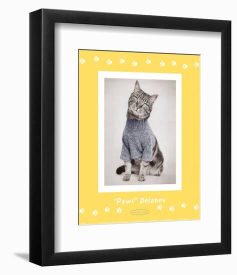 Paws Delaney-Rachael Hale-Framed Art Print