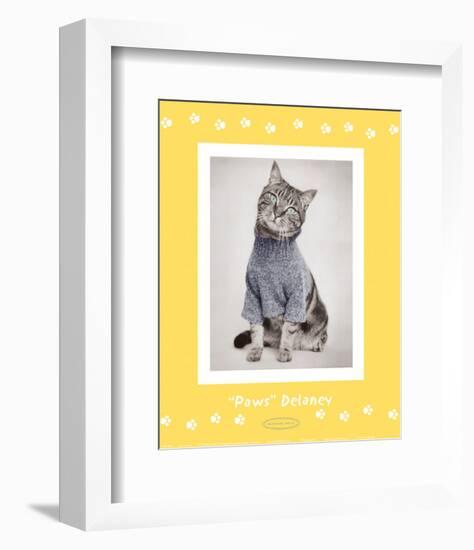 Paws Delaney-Rachael Hale-Framed Art Print