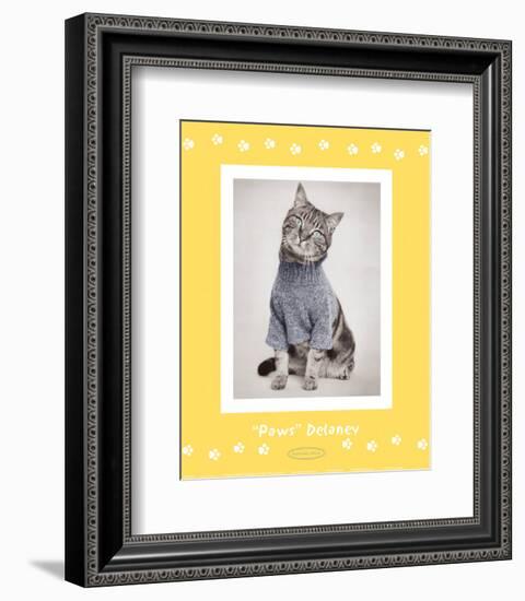 Paws Delaney-Rachael Hale-Framed Art Print