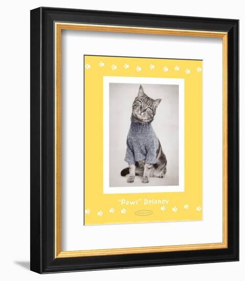 Paws Delaney-Rachael Hale-Framed Art Print