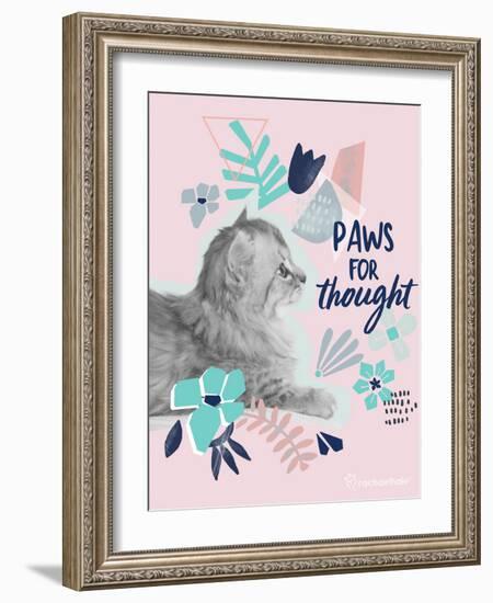 Paws for Thought-Rachael Hale-Framed Photo