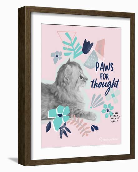 Paws for Thought-Rachael Hale-Framed Photo