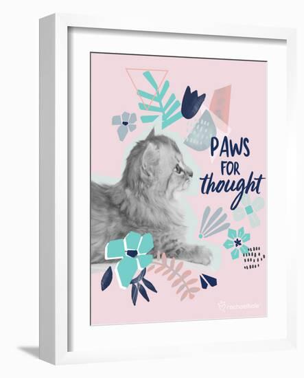 Paws for Thought-Rachael Hale-Framed Photo