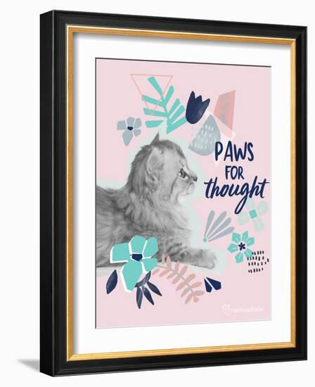 Paws for Thought-Rachael Hale-Framed Photo