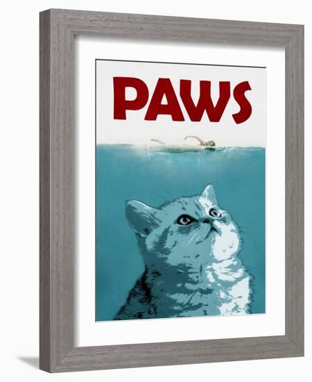 Paws Movie-null-Framed Art Print