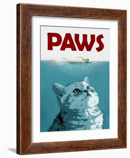 Paws Movie-null-Framed Art Print