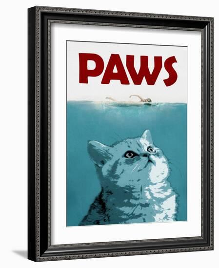 Paws Movie-null-Framed Art Print