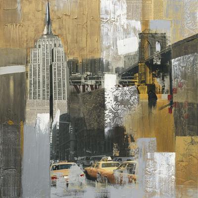 Manhattan Collage Wall Art: Prints, Paintings & Posters