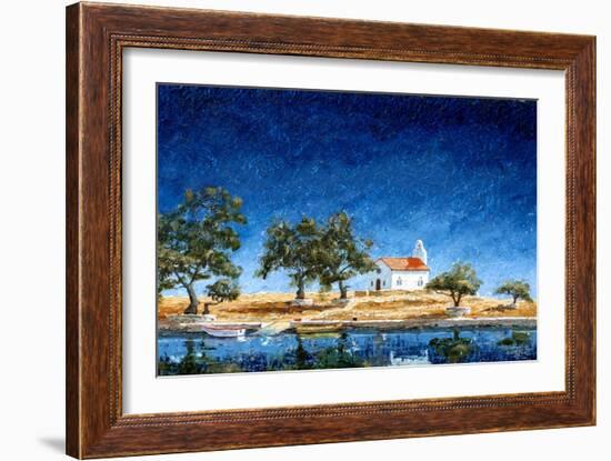 Paxos, Corfu, 2006-Trevor Neal-Framed Giclee Print