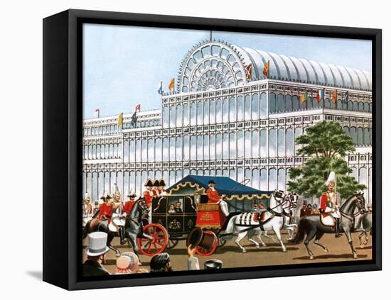Paxton's Crystal Palace-John Keay-Framed Premier Image Canvas