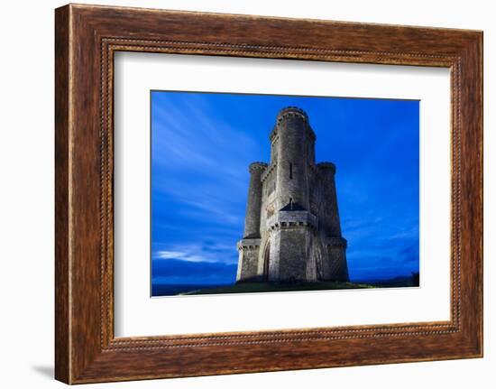 Paxtons Tower, Llanarthne, Carmarthenshire, Wales, United Kingdom, Europe-Billy Stock-Framed Photographic Print