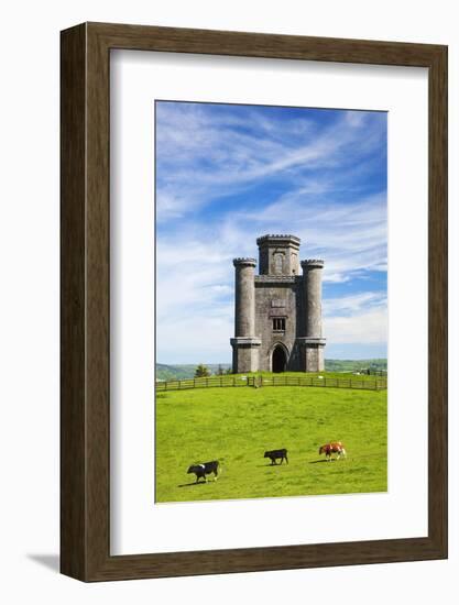 Paxtons Tower, Llanarthne, Carmarthenshire, Wales, United Kingdom, Europe-Billy Stock-Framed Photographic Print