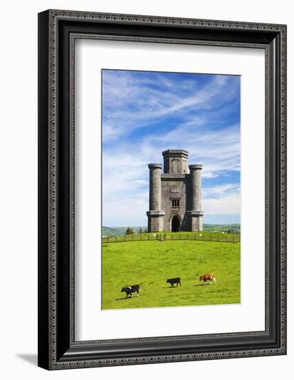 Paxtons Tower, Llanarthne, Carmarthenshire, Wales, United Kingdom, Europe-Billy Stock-Framed Photographic Print