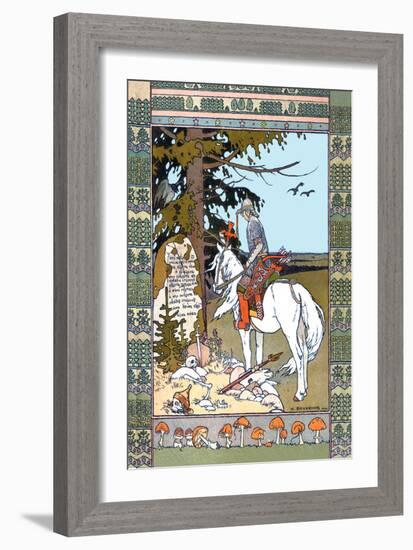 Pay Your Respects-Ivan Bilibin-Framed Art Print