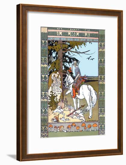 Pay Your Respects-Ivan Bilibin-Framed Art Print