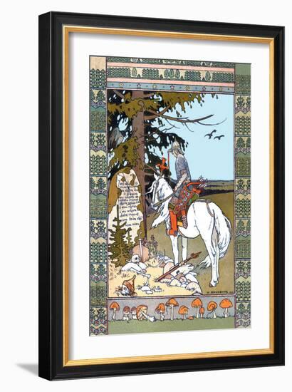 Pay Your Respects-Ivan Bilibin-Framed Art Print