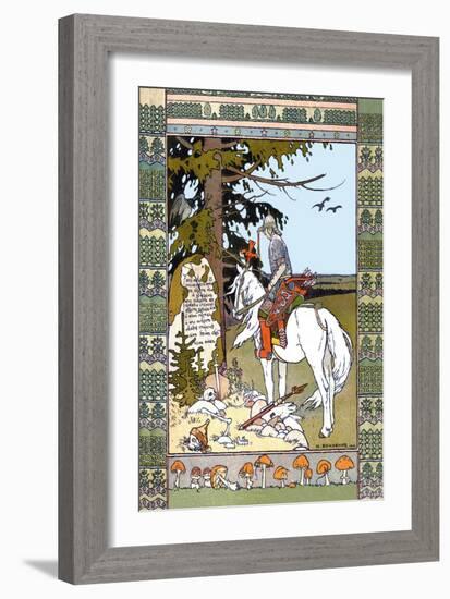 Pay Your Respects-Ivan Bilibin-Framed Art Print