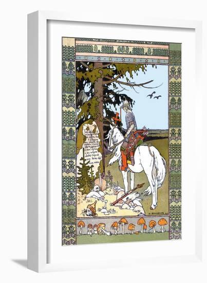 Pay Your Respects-Ivan Bilibin-Framed Art Print