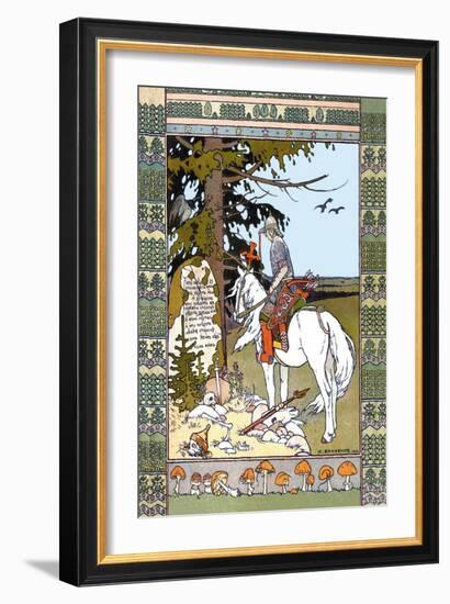 Pay Your Respects-Ivan Bilibin-Framed Art Print