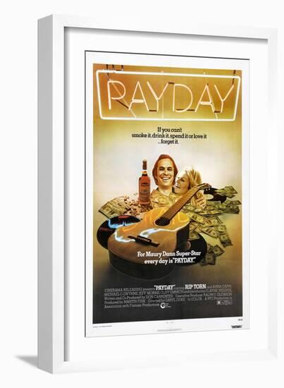 PAYDAY, US poster, from left: Rip Torn, Ahna Capri, 1973-null-Framed Premium Giclee Print