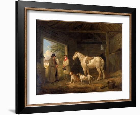 Paying the Ostler-George Morland-Framed Giclee Print