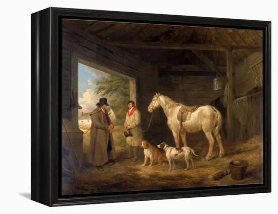 Paying the Ostler-George Morland-Framed Premier Image Canvas