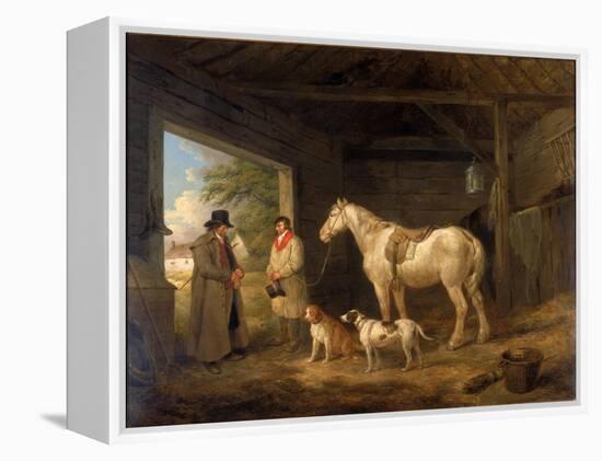 Paying the Ostler-George Morland-Framed Premier Image Canvas