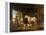 Paying the Ostler-George Morland-Framed Premier Image Canvas