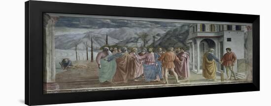 Payment of Tribute-Masaccio-Framed Giclee Print