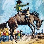 Larry Mahan, Superstar of the Rodeo-Payne-Giclee Print