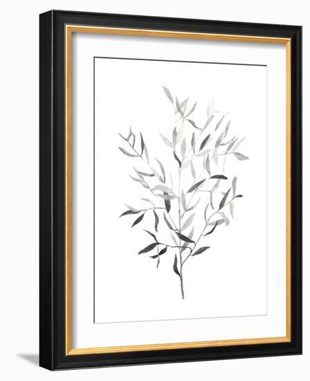 Paynes Grey Botanicals III-Emma Scarvey-Framed Art Print