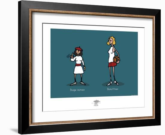 Pays B. - Basque haineuse-Sylvain Bichicchi-Framed Art Print