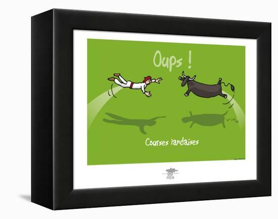 Pays B. - Courses landaise-Sylvain Bichicchi-Framed Stretched Canvas