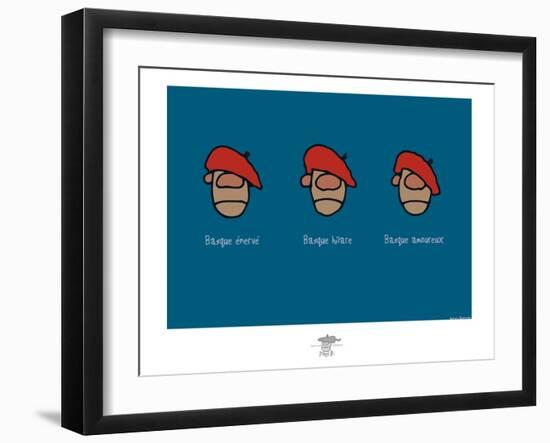 Pays B. - Méfiez-vous des apparences-Sylvain Bichicchi-Framed Art Print