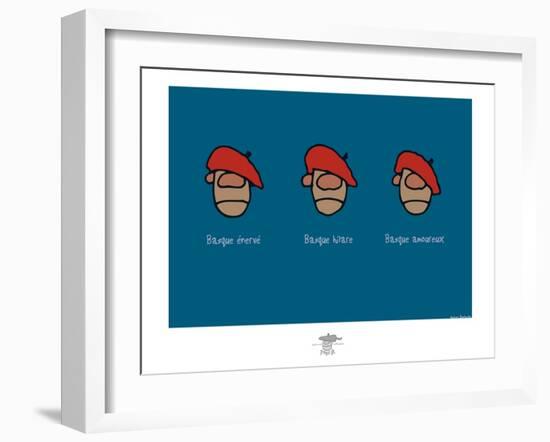 Pays B. - Méfiez-vous des apparences-Sylvain Bichicchi-Framed Art Print